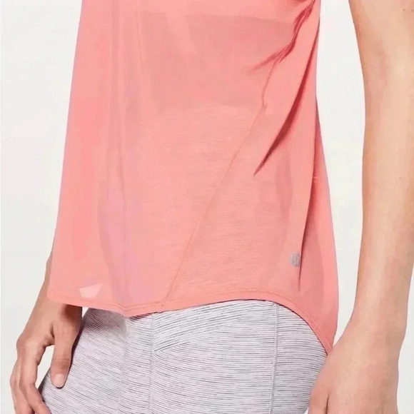 [8]Lululemon Such A Cinch Tank Light  Coral - Picture 2 of 6